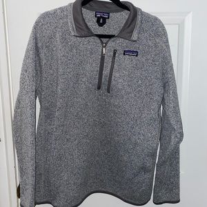 mens patagonia quarter zip